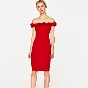 Zara Red Dress
